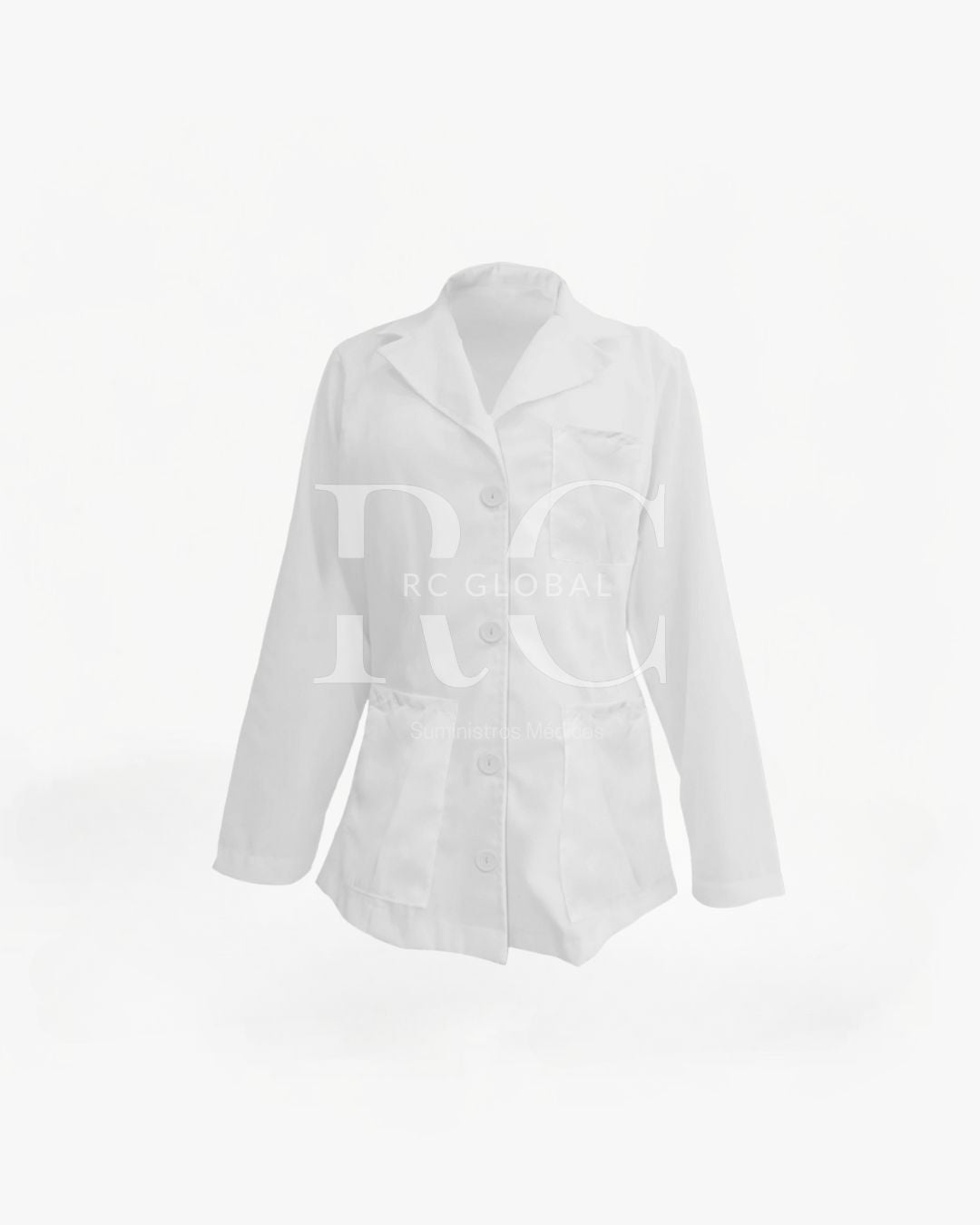 Bata Médica Antifluido Mujer – Entallada y Funcional