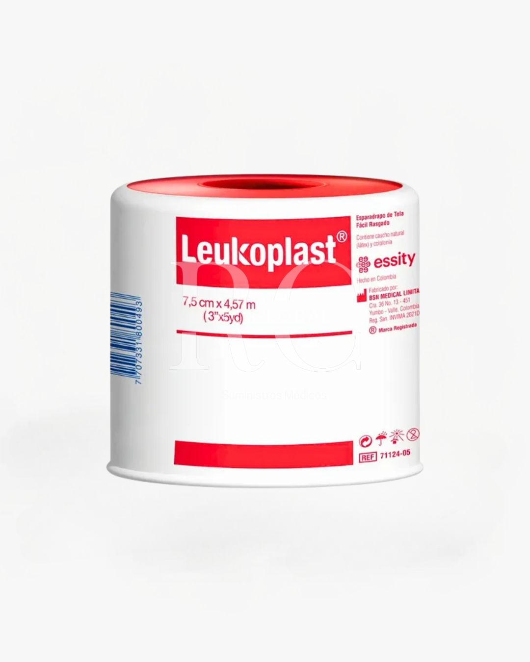 Adhesivo Hospitalario LEUKOPLAST TELA 2 X 5 YDS
