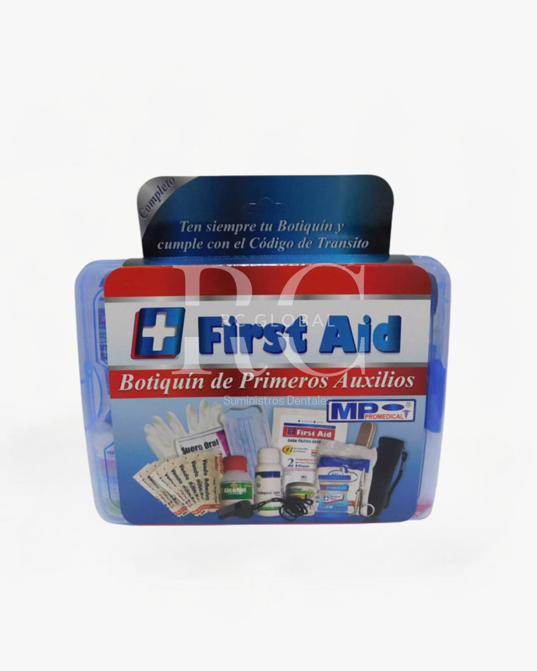 Botiquín de primeros auxilios -MP Promedical Cubierta Azul